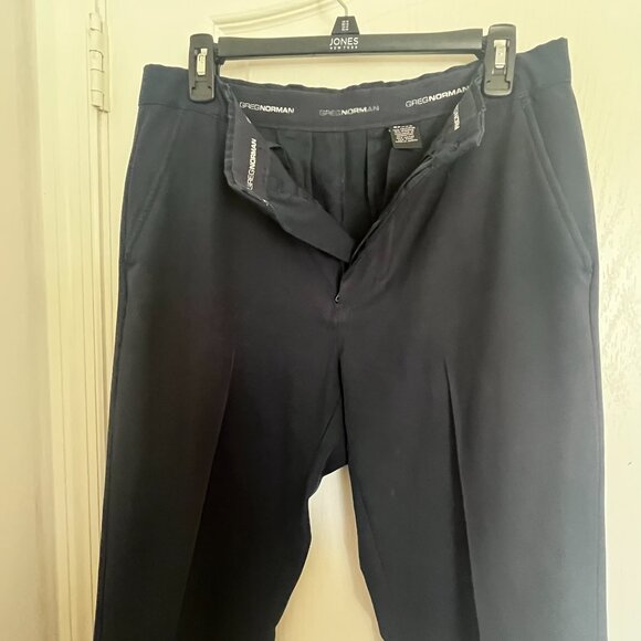 Men's Greg Norman Golf Pants Sz 32x32 Navy Blue - Picture 3 of 4